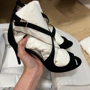 BRAND NEW Jimmy Choo Suede Emily 85 Heels